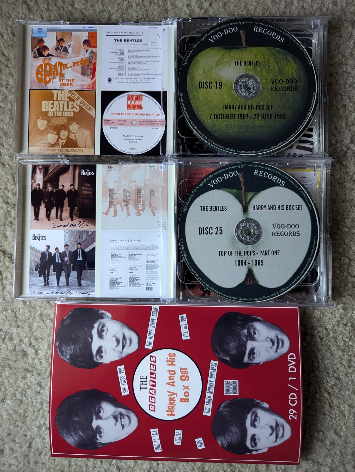The Beatles  Harry And His Box Set 29-CD/1-DVD  Lord Reith Complete BBC Sessions Item image 8