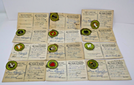 1940&#39;s East Boroughs Council Boy Scouts Merit Badge Lot - £102.25 GBP