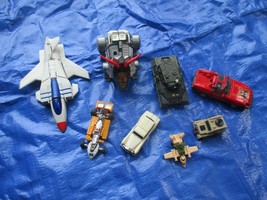 Vintage 80 Transformers toy lot Bandai Takara Fair Lady dinobot tank 83 84 85 - £102.29 GBP