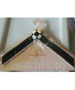 Lindsay Phillips SwitchFlops Straps &quot;IRENE&quot; Black/White Size 7/8 - €14,74 EUR
