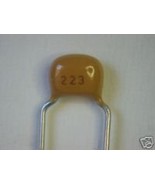 0.022uF 10% 100V X7R Radial Ceramic Caps - 25 pc lots - $74.37 MXN