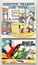 2 Comic Books Calvin &amp; Hobbes by Bill Watterson &amp; The Far Side by Gary Larson - £13.34 GBP
