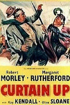 Curtain Up DVD (2016) Margaret Rutherford, Smart (DIR) Cert U Pre-Owned Region 2 - £20.99 GBP