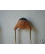 5.1pF +/-.25pF 50V C0H RADIAL CERAMIC DISC CAP 10000pcs - $2,777.45 MXN