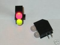 2 pcs Dual Bicolor Red/Green LED Dialight P/N 552-0711 - $2.99