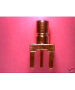 NEW! GOLD SMB PCB Mt. STRAIGHT JACK RF CONNECTOR - $4.99