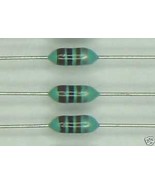 5 DALE 100uH 10% Axial Coated Inductors IR2-100UH10% - $4.99