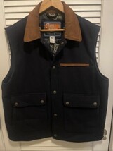 Cripple Creek Men’s XL Wool Snap Vest Jacket Coat Western Cowboy - $49.99