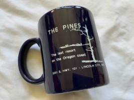 Lincoln City Oregon The Pines Resort  Souvenir Coffee Mug - £15.76 GBP