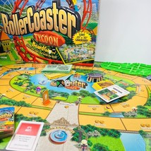 Vintage Roller Coaster Tycoon Parker Brothers Board Game 2002 Edition - £23.78 GBP