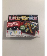Lite-Brite Holiday Edition Mini Hangable Ornament With 4 Templates NIB S... - $24.37 CAD