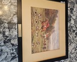 Vintage Harry Payne framed print English fox hunting horses - £39.56 GBP