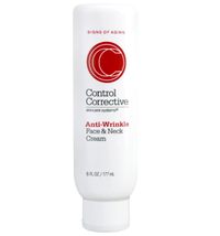 Control Corrective Anti-Wrinkle Face and Neck Cream, 6 Oz.
