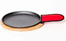 Old Mountain ~ Pre-Seasoned ~ Cast Iron ~ Fajita Plate Set ~ Pan ~ Trive... - $40.00