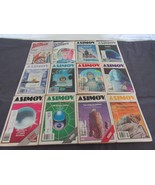 Isaac Asimov&#39;s Science Fiction Magazine Lot of 12 from 1981 - $18.89