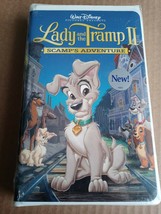 Disney Lady and the Tramp II 2: Scamp&#39;s Adventure (VHS Tape)  2001 Clamshell NEW - £14.88 GBP