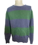 Ralph Lauren Rugby Men&#39;s Cotton Sweater Blue/Green XL - $616.98 MXN