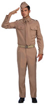 WORLD WAR II PRIVATE ADULT COSTUME   LARGE  - £68.97 GBP