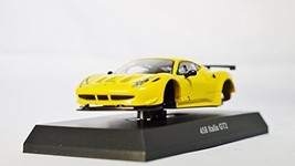 Original Kyosho 1/64 Ferrari MiniCar Collection 9 458 Italia GT2 (Yellow) - £25.83 GBP