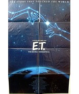 STEVEN SPEILBERG:DIR: (ET: THE EXTRA TERRESTRIAL) ONE SHEET MOVIE POSTER * - $5,548.98 MXN