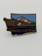 Washington State Pin Vintage Enamel Pin  - £11.71 GBP