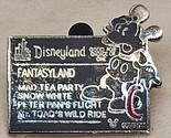 Disney 39820 2005 DLR Cast Lanyard Series - Ticket C Mickey Fantasyland Pin - $8.99