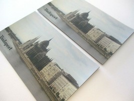 Budapest Magnets Set Of 2 Souvenir Fridge Collectibles Majestic Scene #71GM - £11.73 GBP