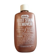 Whink Rust Stain Remover Vintage 10 fl oz Bottle 90% FULL Rare Sinks And... - £11.64 GBP