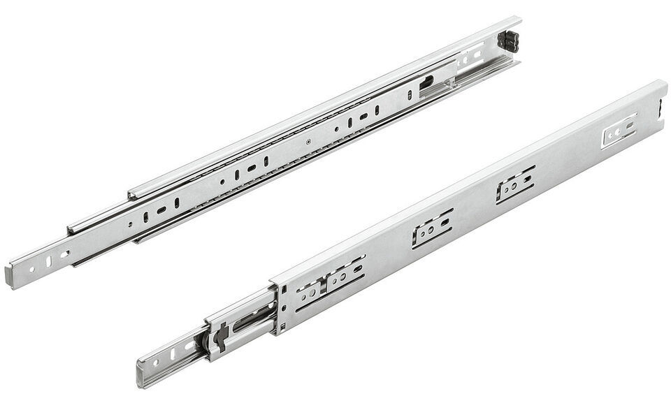 5 Pairs Full Extension 100-lb Ball Bearing Drawer Slides 10&quot;-28&quot; Lengths - $52.49+