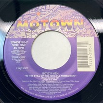 Boyz II Men Still of the Nite / Jackson 5 Who&#39;s Lovin You 45 R&amp;B Soul Motown - $7.49