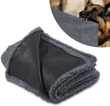 Chewproof Dog Blanket For Dogs, Leak Proof Soft Fleece Pet Blanket Couch Cover P - £51.66 GBP