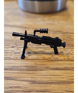 LEGO Minifigure Accessory Custom Machine Gun w/Stand, Black - £1.48 GBP