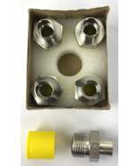 Lot of 5 x OEM Swagelok SS-6-VCO-1 Stainless Steel VCO O-Ring Face Seal ... - $617.27 MXN