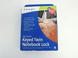 Kensington 64025F MicroSaver Twin Notebook Lock Steel 7.5ft 64-5 - $16.36