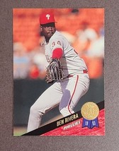 1993 Leaf #393 Ben Rivera Phillies Leaf Set Vintage Baseball Card MLB - €2,16 EUR