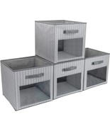 Large Boxes Basket With Handles Fabric Closet Organizer 13&quot; X 13&quot; X 13&quot; ... - €34,42 EUR