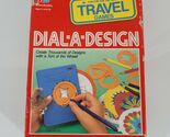 Vintage 1989 Milton Bradley Dial A Design Travel Games Toy Kids Toddler NEW - $55.17 CAD