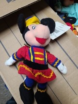 The Disney Store Mickey Mouse Bean Bag Plush Nutcracker 8&quot; NEW NWT Toy Beanie - £3.91 GBP