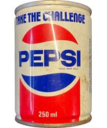 Australian 1970s &quot;Take the Challenge&quot; Pepsi 250 ml intact Pull Tab Soda Can - £23.59 GBP