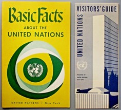 Basic Facts About The United Nations Booklet + Visitors Guide Brochure (1962) - £10.53 GBP