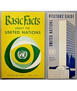 BASIC FACTS ABOUT THE UNITED NATIONS Booklet + Visitors Guide Brochure (... - $256.40 MXN