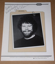 Bob Coburn Autographed Photo Vintage 1980&#39;s KLOS Radio - £31.96 GBP