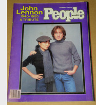 John Lennon People Weekly Magazine Vintage 1980 Tribute Issue - £31.45 GBP