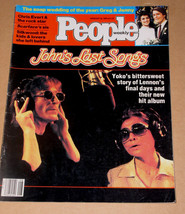 John Lennon People Weekly Magazine Vintage 1984 - £31.45 GBP