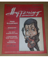 Paul McCartney Happening Magazine Vintage 1990 - £20.02 GBP