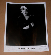 Richard Blade Autographed Photo Vintage 1980&#39;s - £31.31 GBP