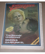 Simon &amp; Garfunkel Phonograph Record Magazine Vintage 1975 - $39.99