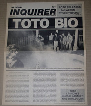 Toto National Inquirer Promo Flyer Vintage 1979 Hydra - $29.99