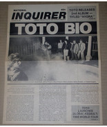 Toto National Inquirer Promo Flyer Vintage 1979 Hydra - $41.14 CAD