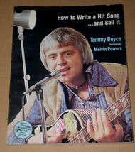 Tommy Boyce How To Write A Hit Song And Sell It Softbound Book Vintage 1975 - £19.65 GBP